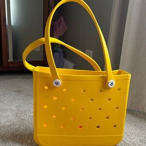 BOGG BAG Yellow Perforated Tote